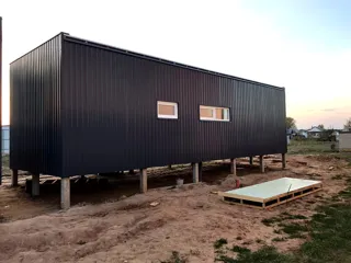 “Ochag” projesine göre ev, Nijniy Novgorod bölgesi: tamamlanmış ev