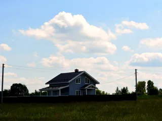 Haus nach Projekt „Sefir“, Dorf Kadnikovo: Fertiges Haus