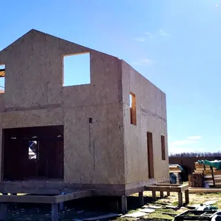 Haus nach Projekt „Jessentuki 8x8“, Gebiet Iwanowo: Obergeschoss und Dachgeschoss