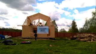 Haus nach individuellem Entwurf, Dorf Aksenovo: fertiges Gebäude