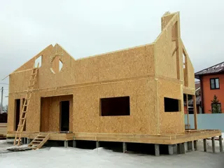Haus 221,5 m² nach individuellem Projekt, Dorf Yusupovo: Wandmontage
