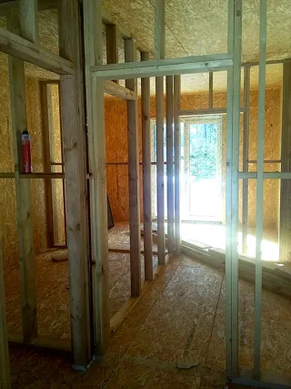 Haus nach Projekt „Mistika - E2.8“, Cottage-Siedlung „Borissowka“: Innenwände