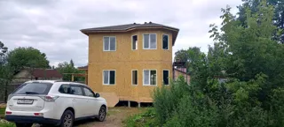 Haus 123,5 m² nach individuellem Projekt, Furmanov: Fassadenverkleidung