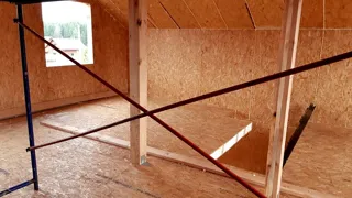 Haus nach Projekt „Majak“, Region Twer: Innenwände