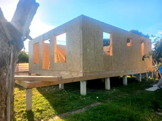 Haus 153 m² nach individuellem Projekt, Rostov: Wandmontage