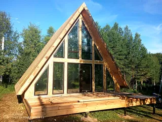 Haus nach individuellem Entwurf, Region Jaroslawl: Fenster und Türen