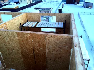 House, “Evseevo 2.8” design, Sharapovo village: interior partitions