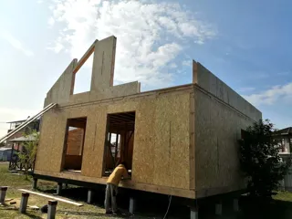 Haus nach individuellem Entwurf, Samara: Wandmontage