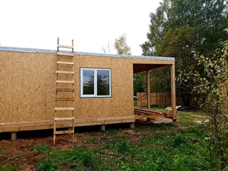 Haus 83,6 m², Projekt „Jaroslawl“, Dorf Gorshkovo: fertiges Haus