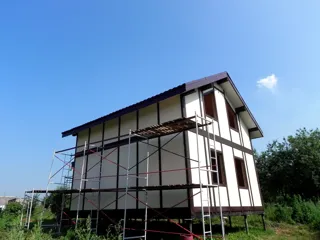 House based on the “Mechta pl.1” design, Yaroslavl Region: completed house
