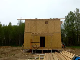 “Vladimir” projesine göre 117 m² ev, Serednyaya köyü: ikinci kat ve çatı katı