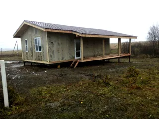 Custom-design house, Sukhodol settlement: finished building