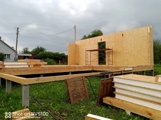 Özel projeye göre 116 m² ev, Ankudinovo köyü: duvar montajı
