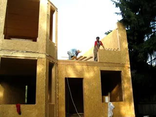 Haus nach individuellem Entwurf, Gebiet Moskau: Wandmontage