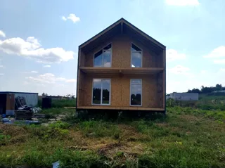 Haus 100 m² nach individuellem Projekt, Dorf Babaikha: Fertiges Haus