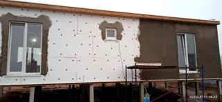Haus nach Projekt „Mistika - K2.8“, Strunino: Fassadenverkleidung