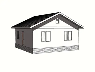 Özel projeli ev, Kostroma: proje görselleştirmesi