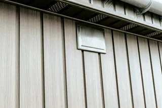 “Barnhouse 76.1” projeli ev, Kostroma bölgesi: cephe kaplaması