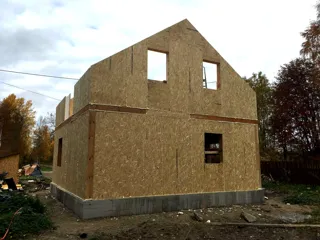 Özel projeli ev, Belomorsk: ikinci kat ve çatı katı