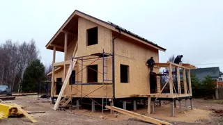 Haus nach Projekt „Majak“, Region Twer: Fassadenverkleidung