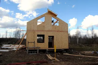 Haus nach Projekt „Metschta VB“, Dorf Ivantsevo: Obergeschoss und Dachgeschoss
