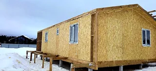 Haus nach individuellem Projekt, KP „Saretsche“: Dach