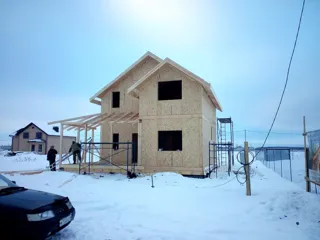 Haus nach Projekt „Michigan mini“, Kostroma: Fertiges Haus