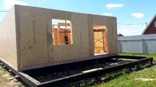Haus nach Projekt „Bris“, Cottage-Siedlung „Schaworonki“: Wandmontage