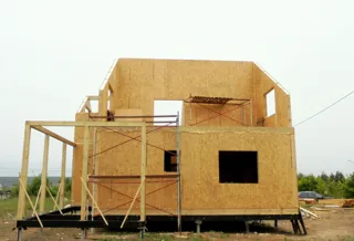 Haus nach Projekt „Michigan“, Galich: Obergeschoss und Dachgeschoss
