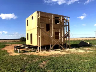 Haus nach Projekt „Karl“, Dorf Malyshevo: Obergeschoss und Dachgeschoss