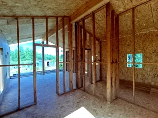 Haus nach Projekt „im Dorf Wjatkowo“, Gebiet Iwanowo: Innenwände
