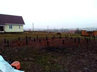 “Garmoniya 122.89” projesine göre ev, Tula bölgesi: temel ve alt bağlama kirişi