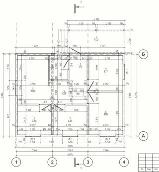 Haus 63,3 m² nach individuellem Projekt, Dorf Ignatovskoe: Projektgrundriss