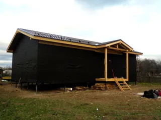 Haus nach Projekt „Korsika“, Gebiet Iwanowo: Fertiges Haus