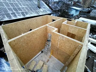 83,37 m² ev, “Avdeevo 2” projesi, Kostroma: iç bölme duvarlar