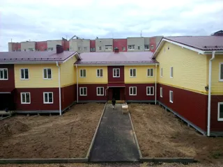 Haus nach individuellem Entwurf, Gebiet Iwanowo: fertiges Gebäude