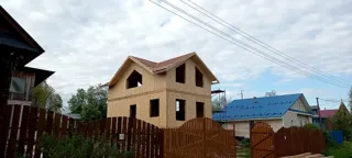 Haus nach Projekt „Dorofejewo“, Gebiet Nischni Nowgorod: Obergeschoss und Dachgeschoss