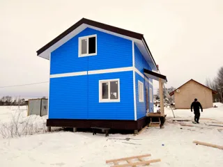“Zareçe” projesine göre ev, Yaroslavl bölgesi: tamamlanmış ev