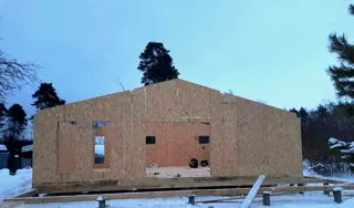 99 m² ev, özel proje, “Navigator” SNT: duvar montajı