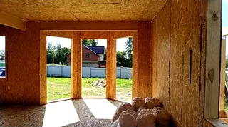Haus nach individuellem Projekt, Siedlung Sadovyy: Trennwände