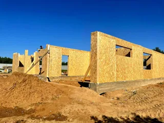 Haus 224 m² nach individuellem Projekt, Dorf Borovikovo: Wandmontage