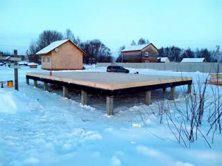 “Zareçe” projesine göre ev, Yaroslavl bölgesi: 0 kotunda SIP panel zemin