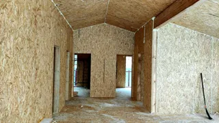 Haus nach Projekt „Barnhouse 110“, Ivanovo: Innenwände