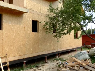 Haus nach individuellem Entwurf, Gebiet Moskau: Wandmontage