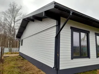Haus 228 m² nach individuellem Projekt, Dorf Lunevo: Fertiges Haus