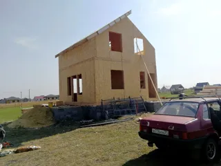 Garage, “Solo + garage” design, Belgorod Region: wall assembly