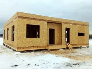 Özel projeye göre 149 m² ev, Kostroma: duvar montajı