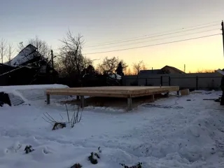 House based on the “Slavyanskiy Skit” design, Kadnikovo village: foundation and sill strapping