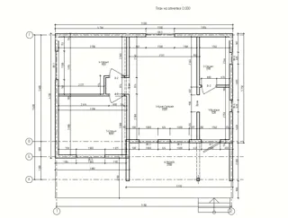 Haus nach individuellem Projekt, KP „Jaroslawskoje Wsmorje“: Projektgrundriss