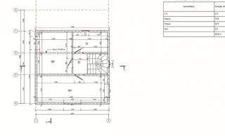Haus 115 m² nach individuellem Projekt, Dorf Golovino: Projektgrundriss
